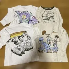 GAP ディズニー ピクサー 長袖Tシャツ トレーナー4点セット