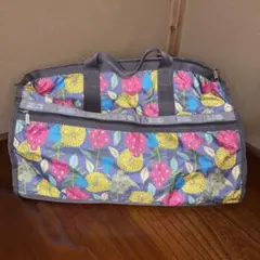 【匿名発送】レスポートサック　花柄ボストンバッグ