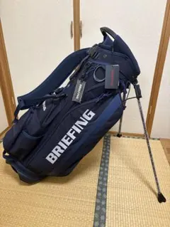 未使用)ブリーフィング キャディバッグ CR-8 ブルー 定価79,200円