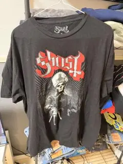Ghost バンドTシャツ ブラック XL