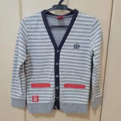 BABY DOLL カーディガン 120cm グレー
