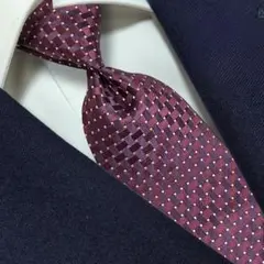 【334】BURBERRY LONDON ネクタイ 網目模様のサムネイル