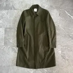 UNITED TOKYO ステンカラーコート ウール 比翼 カーキ　オリーブ