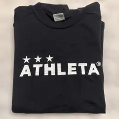 アスレタ　グリッド起毛　TRシャツ　mサイズ