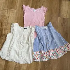 まとめ売り☆ ②女の子 100cm トップス 3枚