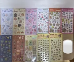 きゅるるんシール 喫茶アラモード ぷくぷくシール 国内正規品