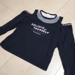 Cool Beans オフショルダー トップス　シースルー 150cm