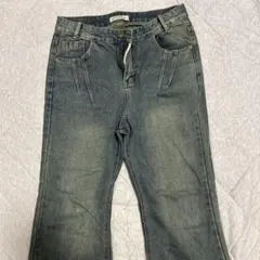 menes フレアデニム