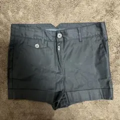 ZARA BASIC 黒 ショートパンツ XS