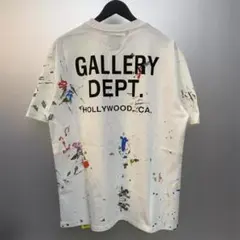 GALLERY DEPT. ペイントTシャツ ホワイト Mのサムネイル