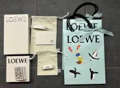 LOEWE ロエベ　ショッパー 箱 リボン ペンギン 水族館