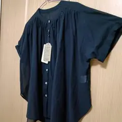 ゆったり　ふんわり　ブラウス　LL サイズ 新品　綿　楊柳　やわらか　コットン
