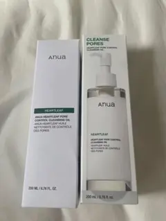 【新品未開封】ANUA アヌア ドクダミ クレンジングオイル 200ml×2本のサムネイル