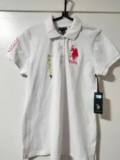 新品タグ　ユーエスポロアッスン　 ポロシャツゴルフ　L　US POLO ASSN