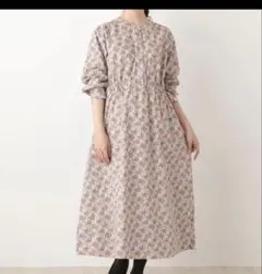 AfternoonTea wardrobe リバティプリントワンピース 半袖 L - メルカリ