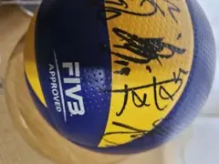 ミカサ FIVB公認 バレーボール 全日本選手サイン入りのサムネイル