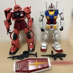 PG ガンダム シャアザク ザク 三体セット - メルカリ