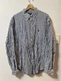 polo ストライプシャツ　メンズ