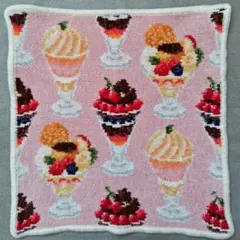 フェイラー　和光　WAKO　パフェ　ピンク　ハンカチ　完売品