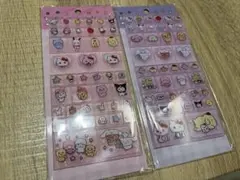 チェゴジムサンリオキャラクターズコラボ　タイルシール 2シートセット