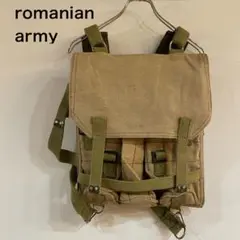 【レア】ルーマニア軍 リュック バッグ ユーロミリタリー 軍物 放出品