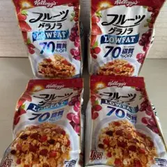 【最安値】【1kg4袋】Kellogg's フルーツグラノラ LOWFATのサムネイル