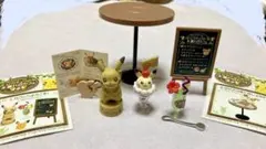 ピカチュウの木漏れ日カフェ リーメント 全8種 全8種コンプリート ピカチュウの木漏れ日カフェ リーメント