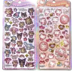 正規品　クラックス　サンリオ　うるちゅる　ポップシール　日焼け　キティ