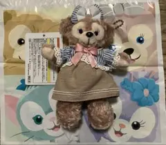 シェリーメイ ぬいぐるみバッジ　ストライプドレス