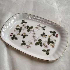 ウエッジウッド　WEDGWOOD　ワイルドストロベリー　皿　イギリス製