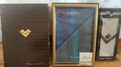 新品未使用 Mario Valentino 綿100%ハンカチ 3点