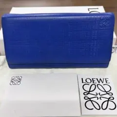 新品同様‼️ 現行　ロエベ　LOEWE 財布　二つ折り　長財布　アナグラムのサムネイル