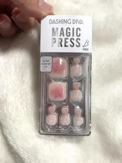 新品　ダッシングディバ　フットネイル　時短ネイル　チップ　チークグリッター