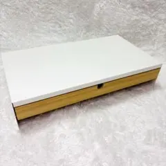 IKEA エロヴェン モニター台 引き出し付き ホワイト