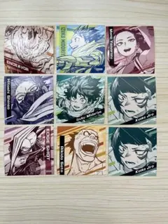 【ヒロアカ】原画展スクエアステッカーコレクション 新品未使用
