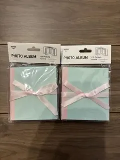 新品未開封instax チェキ アルバム 20 Pockets 2個セット