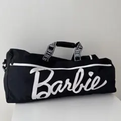Barbie ロゴ入　ボストンバッグ　修学旅行　一度使用　女の子　平成女児のサムネイル