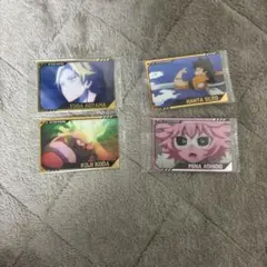 ヒロアカカード4枚セット