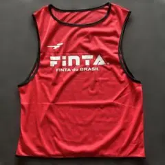FINTA 未使用品　フィンタ ビブス レッド サッカー トレーニングのサムネイル