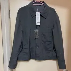 ⭐️タグ付新品未使用　Uniqlo U グレー ジャケット　Sサイズ