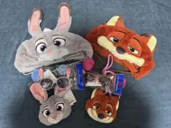 ズートピア　ファンキャップ・サングラス・コインケースセット