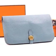 HERMES ドゴンデュオ GM トゴ □M刻印 長財布のサムネイル