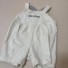 COMME CA DU MODE ベビー ロンパース ホワイト