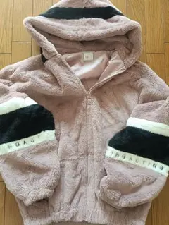 フード付きボアジャケット 150サイズ