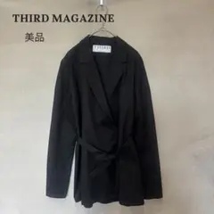THIRD MAGAZINE リネン混ショートスリーブジャケット 半袖 - メルカリ