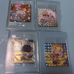 ★ 원피스 ★にふぉるめーしょん 画像4枚セット ゾロ サンジ ルフィ ボニー
