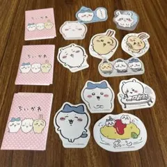 ちいかわ　ダイカットステッカー　シール　ハチワレ　うさぎ　モモンガ　１