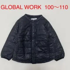 最終値下げ！！　GLOBAL WORK キッズ　薄手ダウン　黒　100〜110