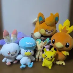 ポケモン　ぬいぐるみ　8体　プライズ品
