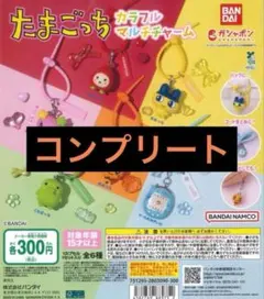 たまごっち　カラフルマルチチャーム　全6種類　コンプリート